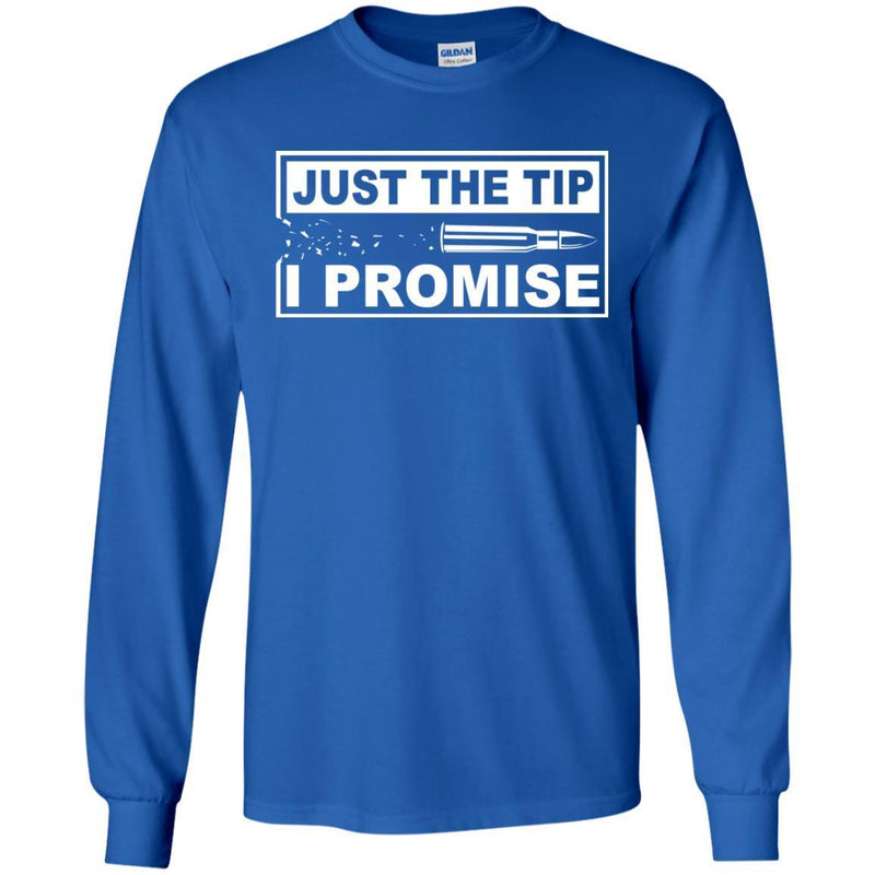 Veteran T Shirt Just The Tip I Promise Shirts CustomCat