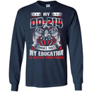 Veteran T Shirt My DD-214 Proves That My Education Is Better Than Yours Shirts CustomCat