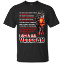 Veteran T Shirt My Eyes Have Seen Things I Am A U.S. Veteran Shirts CustomCat