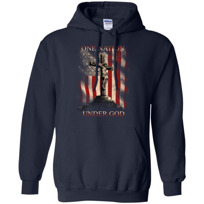 Veteran T Shirt One Nation Under God Tees Shirts CustomCat