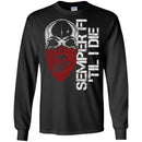 Veteran T Shirt Semper Fi Til I Die USMC Veteran Shirts CustomCat