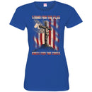 Veteran T Shirt Stand For The Flag Kneel For The Cross Veteran Shirt CustomCat