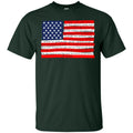 Veteran T-Shirt USA National Anthem O Say Can You See By The Dawn's Early Light Shirts CustomCat