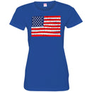 Veteran T-Shirt USA National Anthem O Say Can You See By The Dawn's Early Light Shirts CustomCat