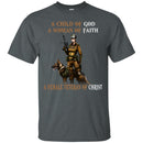 Veteran Tshirt - A Female Veteran Of Christ CustomCat
