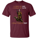 Veteran Tshirt - A Female Veteran Of Christ CustomCat