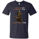 Veteran Tshirt - A Female Veteran Of Christ CustomCat