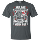 Veteran Tshirt - You Can Give Peace A Chance Solider Tee CustomCat