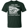 Veteran Tshirt - You Can Give Peace A Chance Vet Tee CustomCat