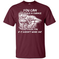 Veteran Tshirt - You Can Give Peace A Chance Vet Tee CustomCat