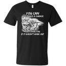 Veteran Tshirt - You Can Give Peace A Chance Vet Tee CustomCat