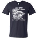 Veteran Tshirt - You Can Give Peace A Chance Vet Tee CustomCat