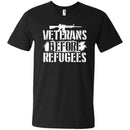 Veterans Before Refugees T-shirts & Hoodie for Veteran's Day CustomCat