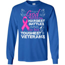 VETERANS T- SHIRT GOD GIVE HIS HARDEST BATTLES TO HIS TOUGHEST VETERANS VETERANS' DAY TEES CustomCat