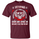 Veterans T-shirts & Hoodie for Veteran's Day CustomCat