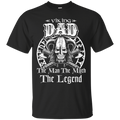 viking dad the man the myth the legend t-shirts CustomCat