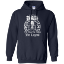 viking dad the man the myth the legend t-shirts CustomCat