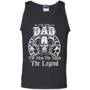 viking dad the man the myth the legend t-shirts CustomCat
