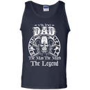 viking dad the man the myth the legend t-shirts CustomCat
