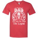 viking dad the man the myth the legend t-shirts CustomCat