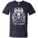 viking dad the man the myth the legend t-shirts CustomCat