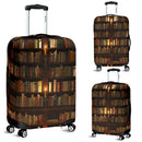 Vintage Book Shell Luggage Cover interestprint