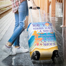 Vintage Style Mermaid Habits Luggage Cover interestprint