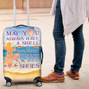 Vintage Style Mermaid Habits Luggage Cover interestprint