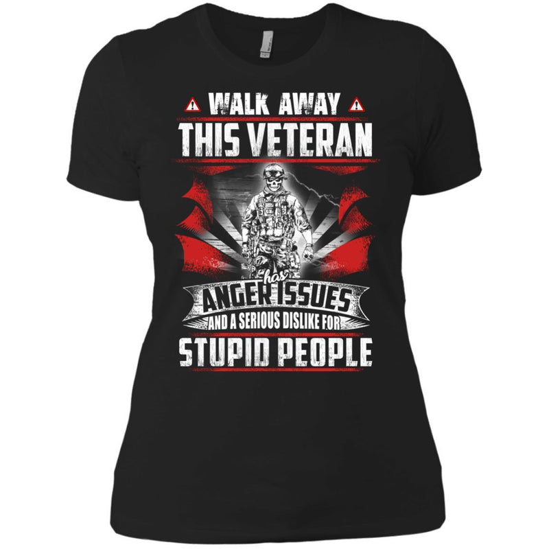 Walk Away This Veteran T-shirts & Hoodie for Veteran's Day CustomCat