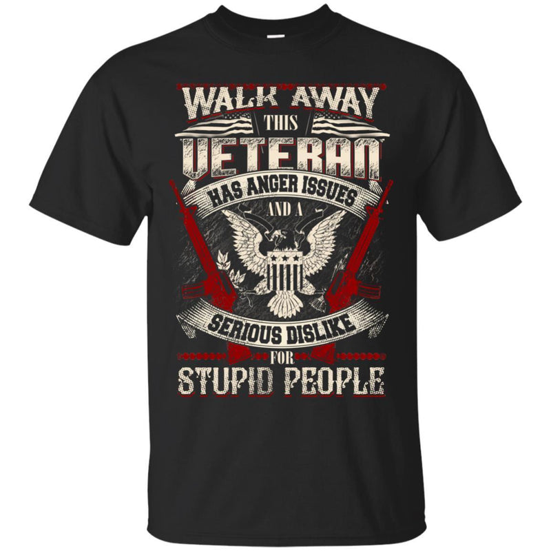 Walk Away Veterans T-shirts & Hoodie for Veteran's Day CustomCat