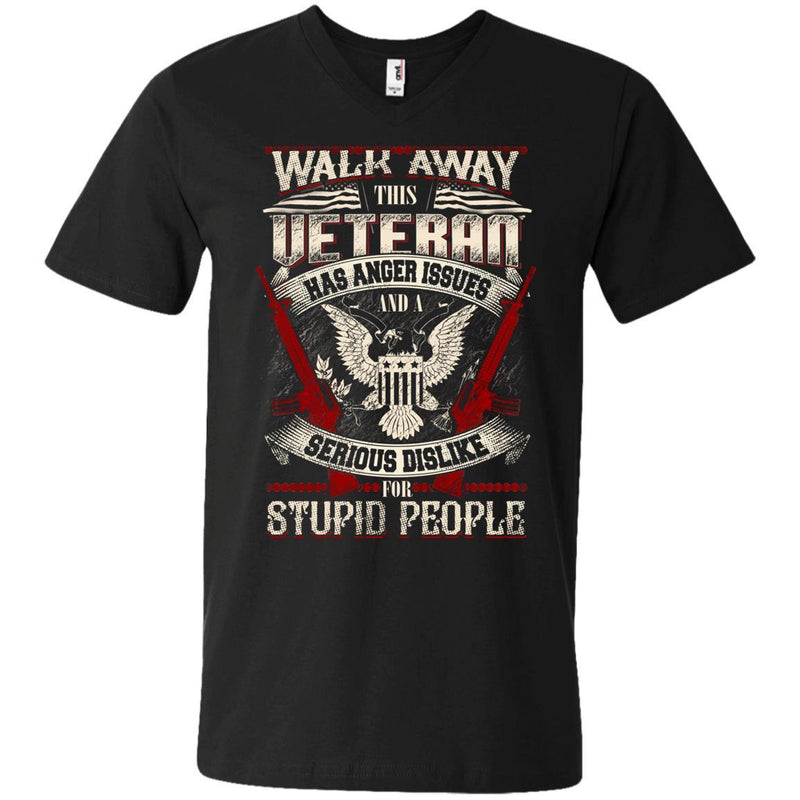 Walk Away Veterans T-shirts & Hoodie for Veteran's Day CustomCat