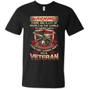 Warning I Am A Veteran T-shirts & Hoodie for Veteran's Day CustomCat
