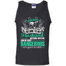 Warning I Belong To My Husband Messing With Me Can Be Very Dangerous Funny T-shirts CustomCat