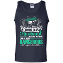 Warning I Belong To My Husband Messing With Me Can Be Very Dangerous Funny T-shirts CustomCat