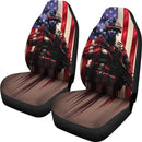 We All Bleed The Same Red Blood Of Patriots Car Seat Covers (Set of 2) interestprint