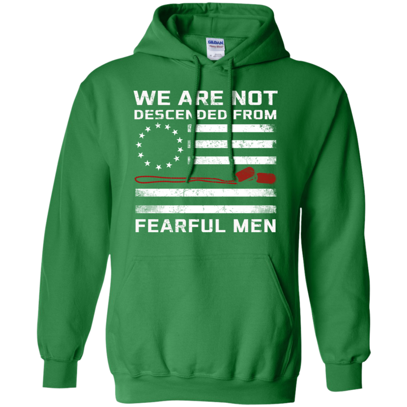 We Are Not Descened From Fearful Men Veteran T-shirt CustomCat