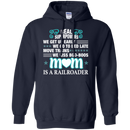 We Kiss Boo-boos Mom Is A Railroader Funny T-shirts CustomCat