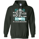 We Kiss Boo-boos Mom Is A Railroader Funny T-shirts CustomCat