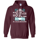 We Kiss Boo-boos Mom Is A Railroader Funny T-shirts CustomCat