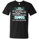 We Kiss Boo-boos Mom Is A Railroader Funny T-shirts CustomCat