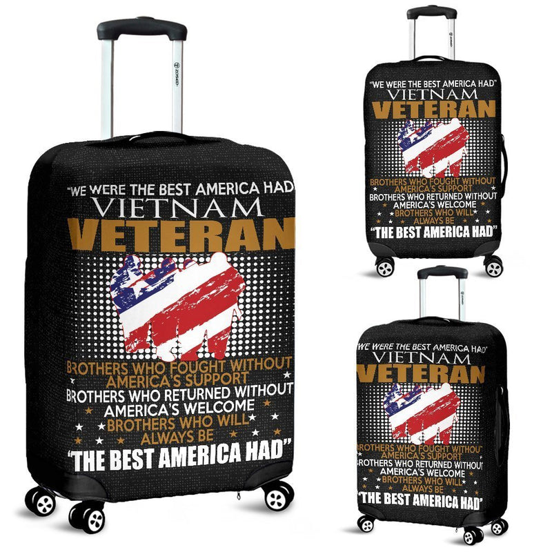 "We Were The Best America Had Vietnam Veteran" Luggage Cover interestprint
