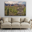 Weather In The Desert Multi Names Premium Canvas Crossroads Personalized Canvas Wall Art - Family Street Sign Family Name Art Canvas For Home Decor Family - CANLA75 - CustomCat