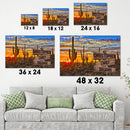 Weather In The Desert Multi Names Premium Canvas Crossroads Personalized Canvas Wall Art - Family Street Sign Family Name Art Canvas For Home Decor Family - CANLA75 - CustomCat
