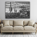 Weather In The Desert Multi Names Premium Canvas Crossroads Personalized Canvas Wall Art - Family Street Sign Family Name Art Canvas For Home Decor Family - CANLA75 - CustomCat