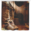 Western Shower Curtains Cowboy For Bathroom Decor