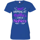 What Happens At Nana's Stays At Nana's Funny Gift T Shirt CustomCat