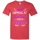 What happens at nana's stays at nana's T-shirts CustomCat