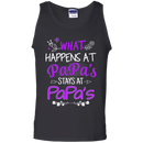What happens at papa's stays at papa's T-shirts CustomCat