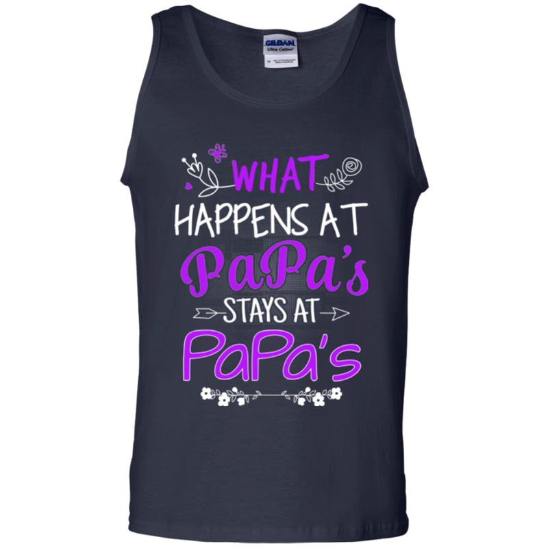 What happens at papa's stays at papa's T-shirts CustomCat