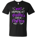 What happens at papa's stays at papa's T-shirts CustomCat